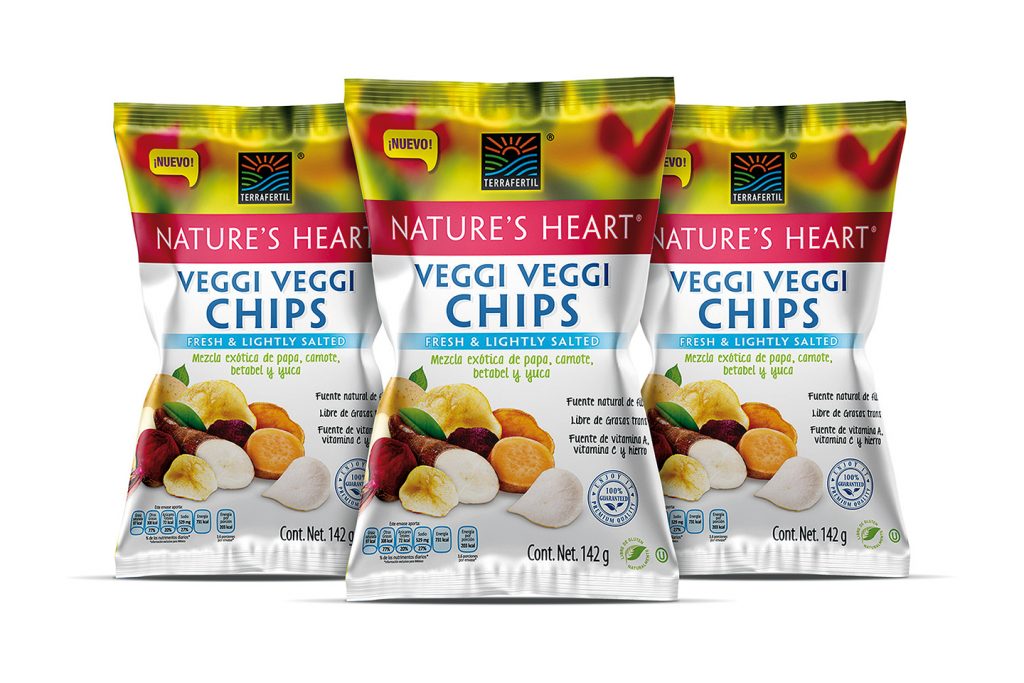 veggie chips naure's heart