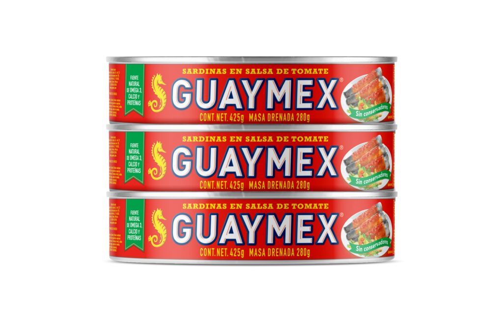nueva presentacion sardinas guaymex en salsa de tomate